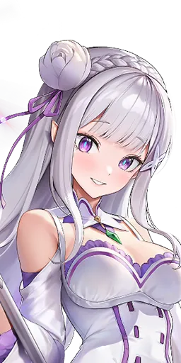 Emilia character portrait