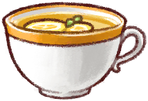 레몬차 trickcal food