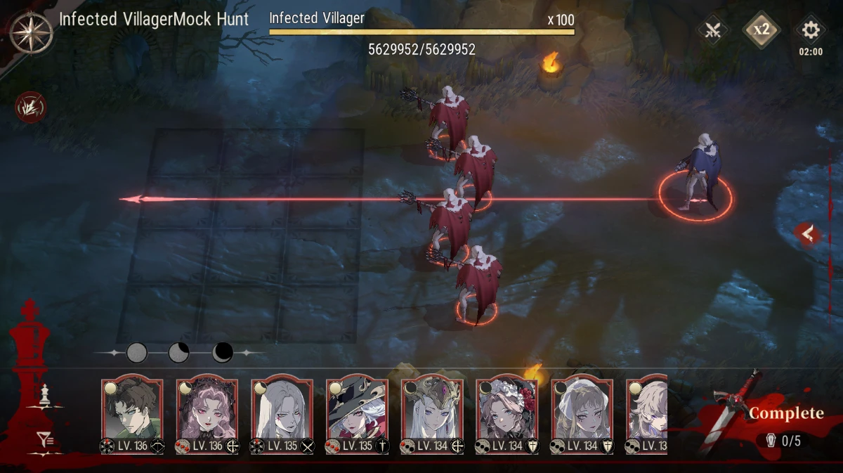 Silver and Blood clan hunt Infected Villager modifier