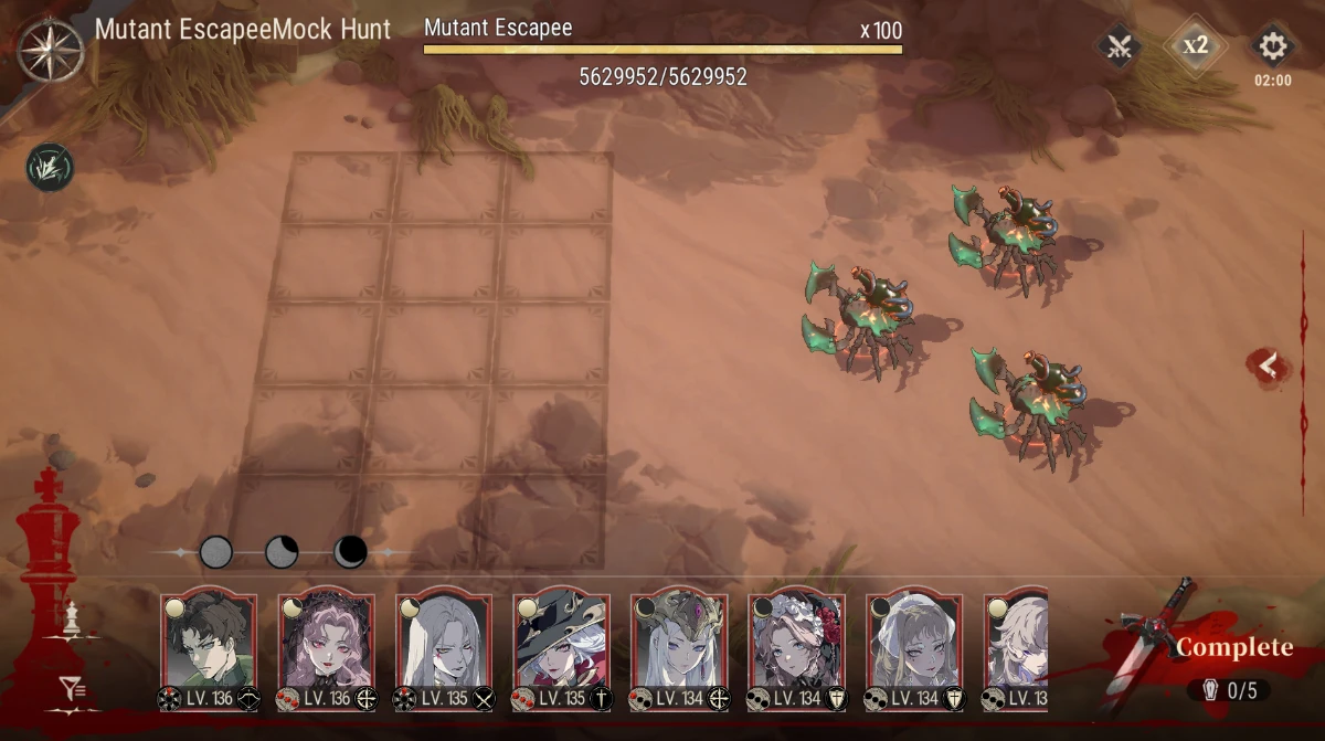 Silver and Blood clan hunt Mutant Escapee modifier