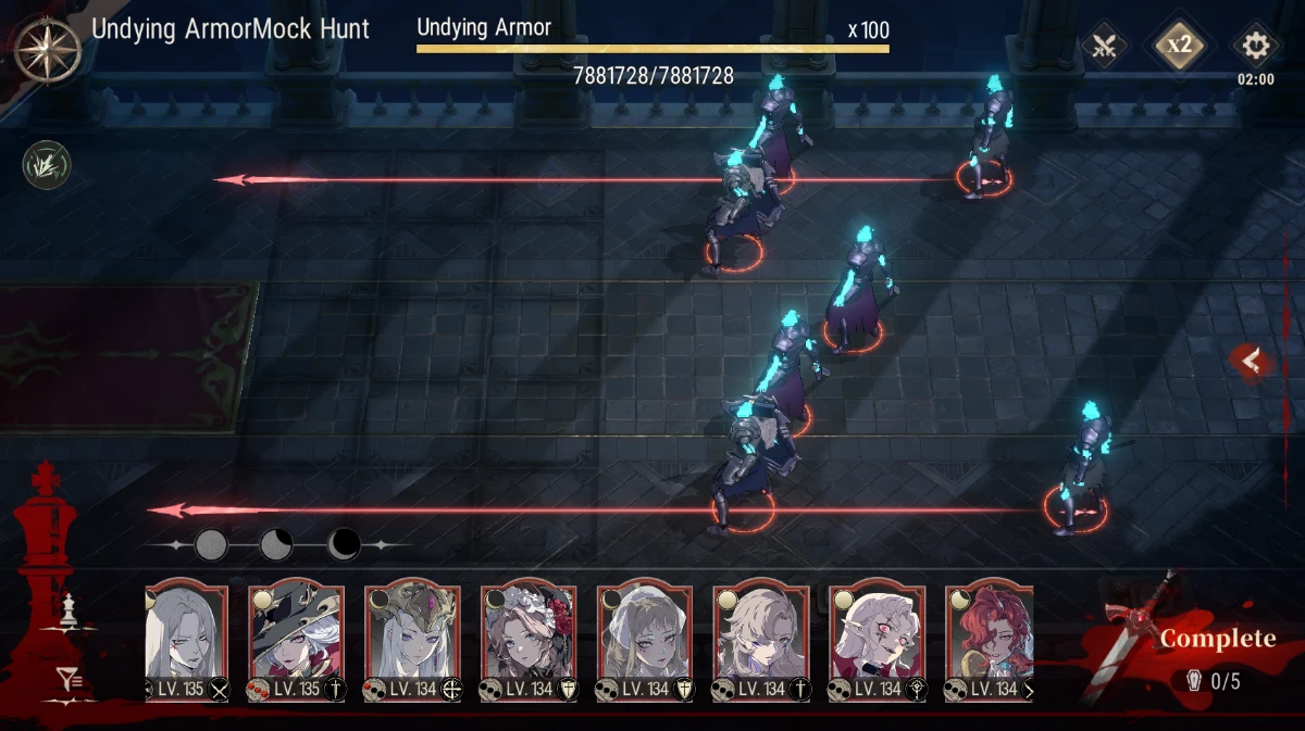 Silver and Blood clan hunt Undying Armor modifier