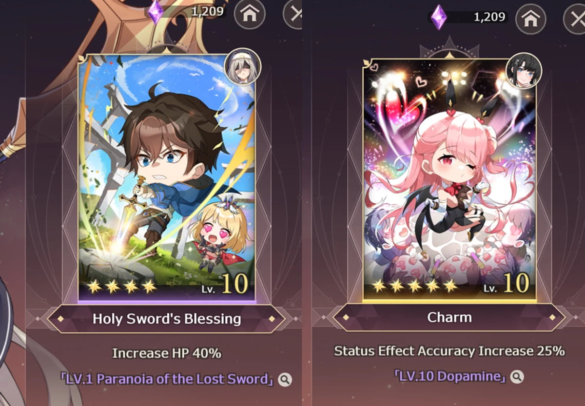 Lost Sword best campaign team cards