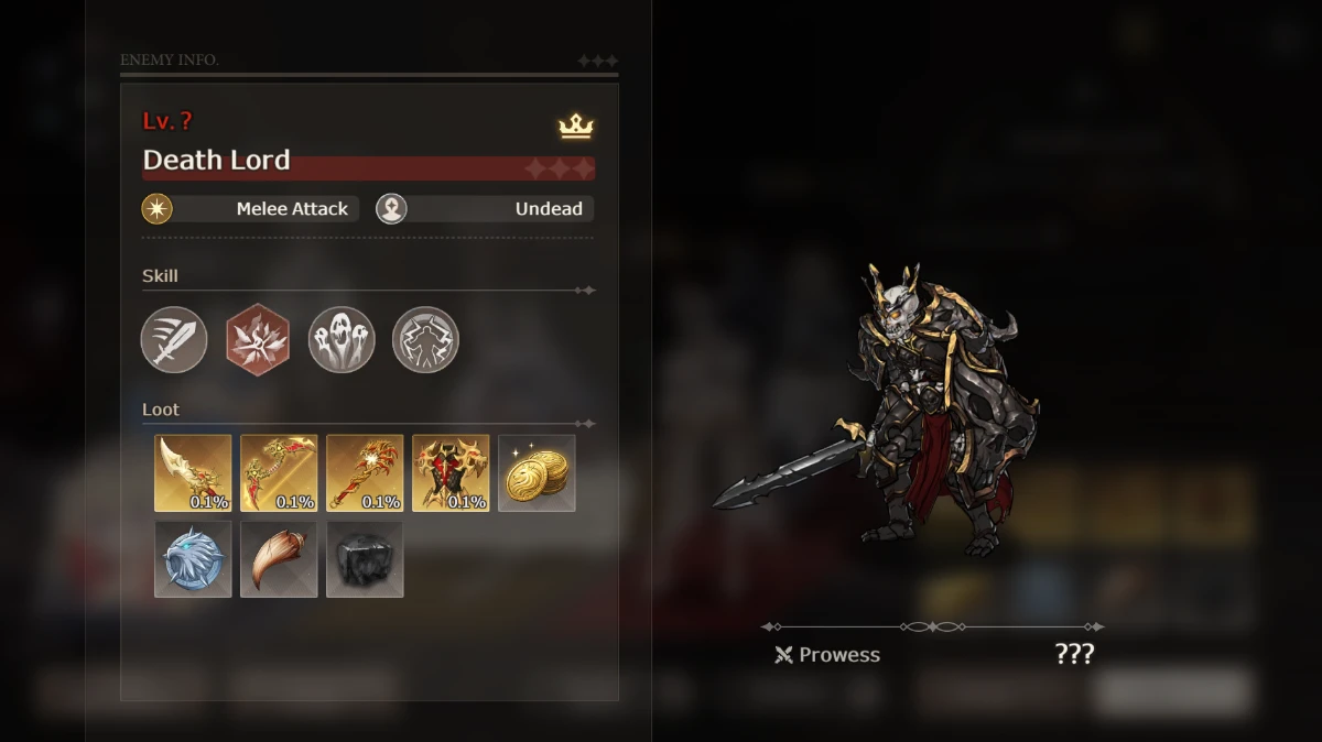 Lost Sword Death Lord raid boss guide