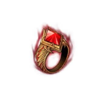 Red-Ribboned Ring